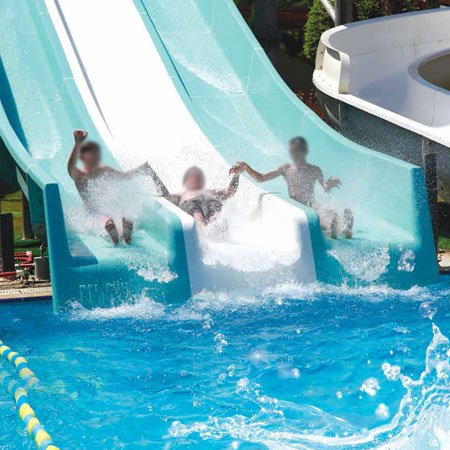 baby multislide water slides