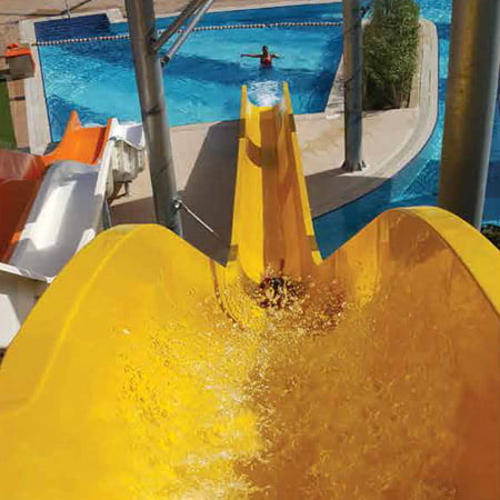 kamikaze water slides