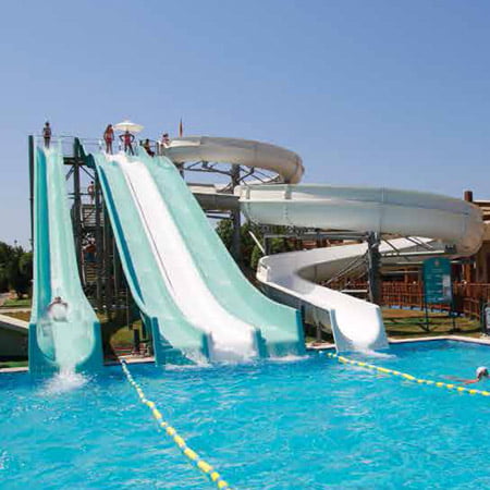 Free-fall water slide