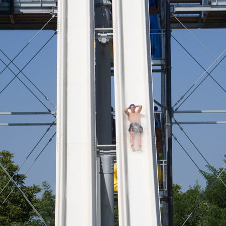 kamikaze water slide