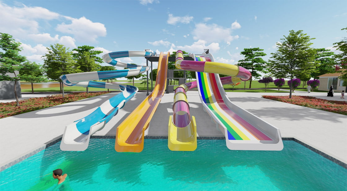 kamikaze toboggan water slides