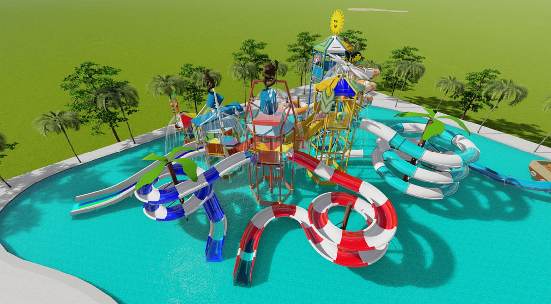 playground castle gallinaro waterpark