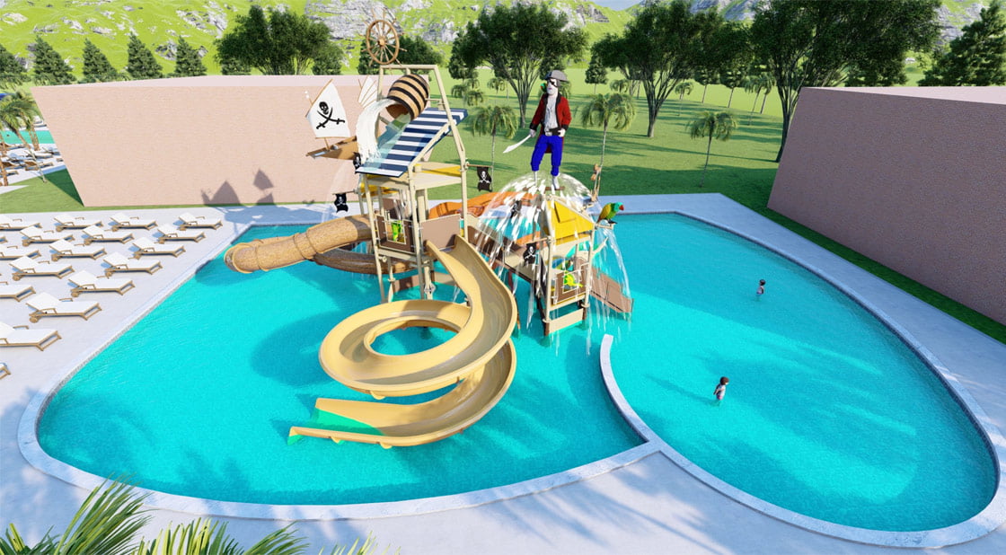 pirate playground castle