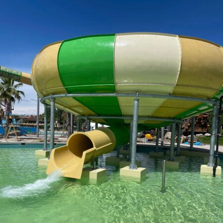 super space bowl waterslides